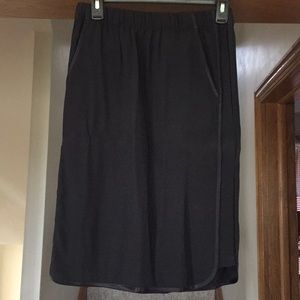 NWT Black Loft Skirt